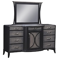 9 Drawer Dresser & Mirror