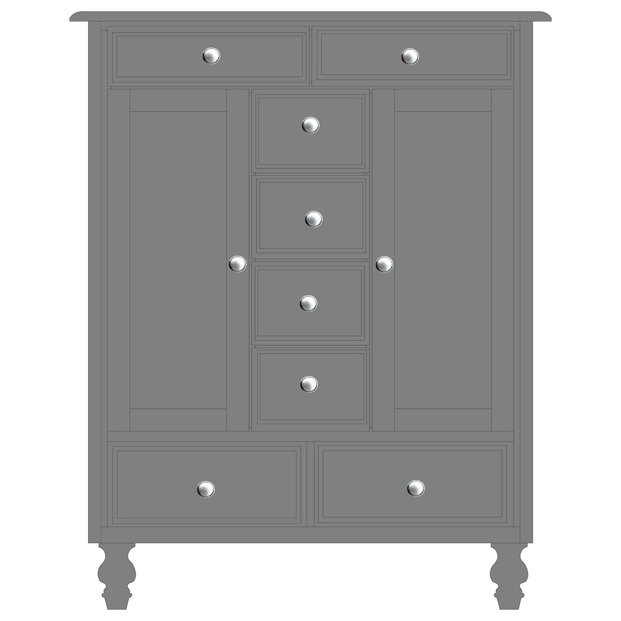 Wayside Custom Furniture Newport Sweater Chest