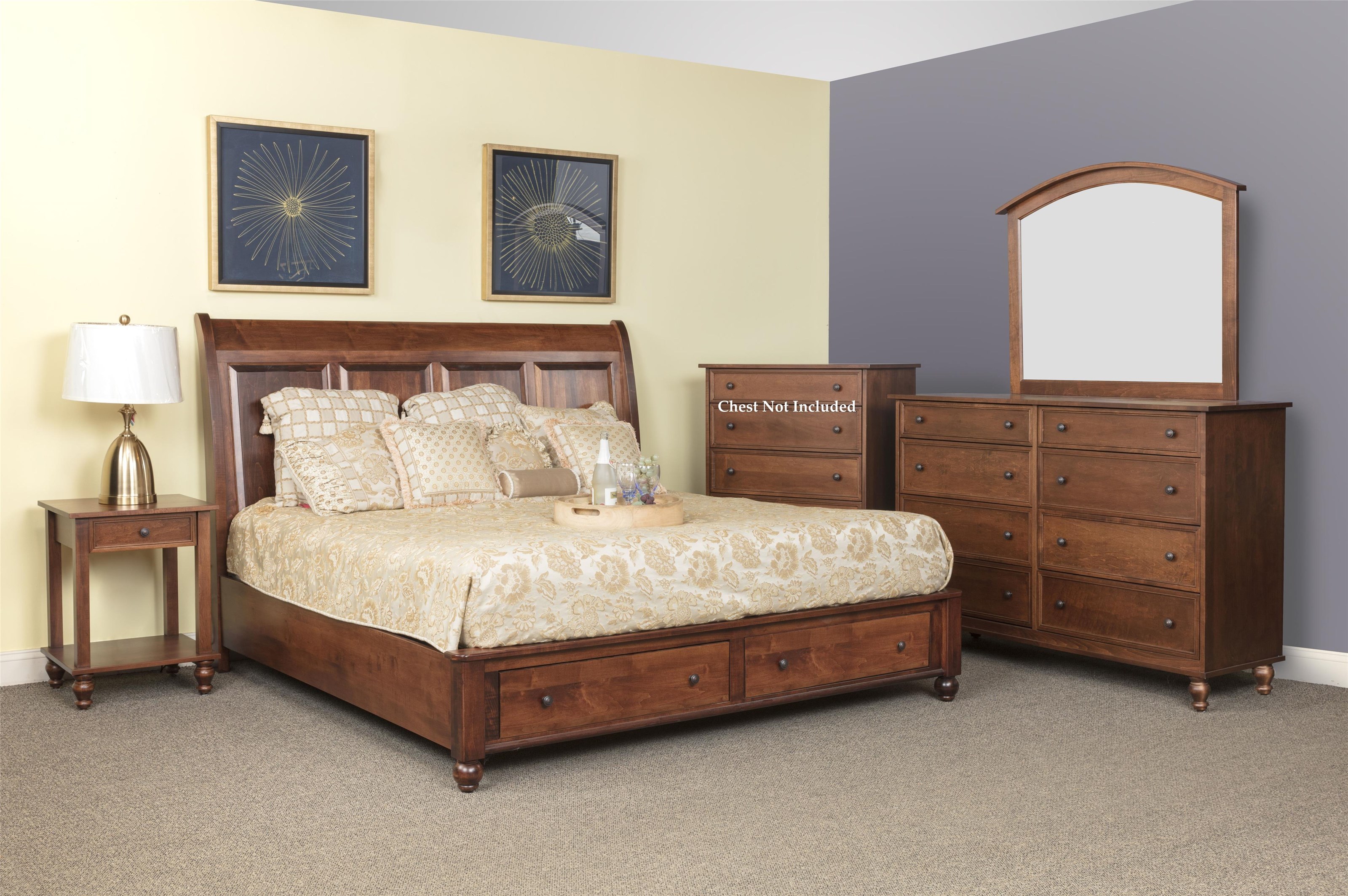 4pc King Bedroom Group