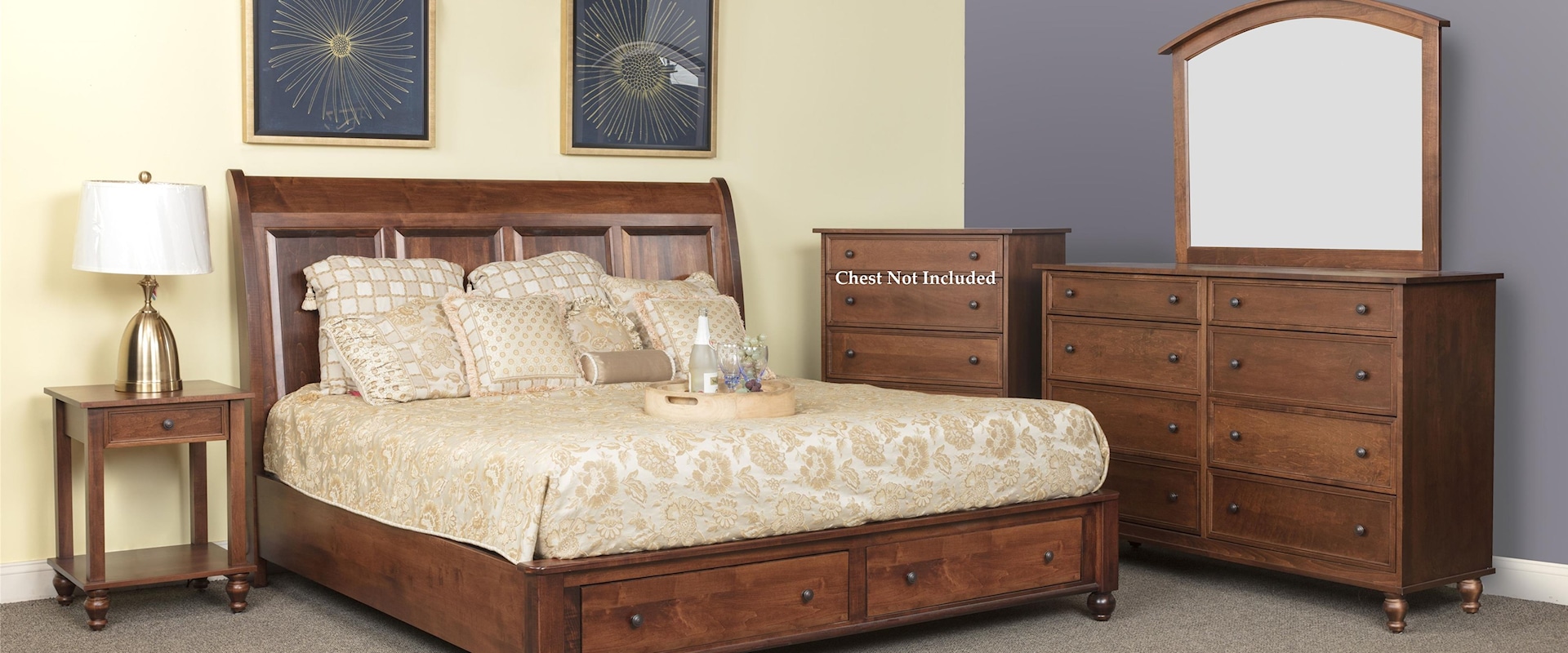 4pc King Bedroom Group