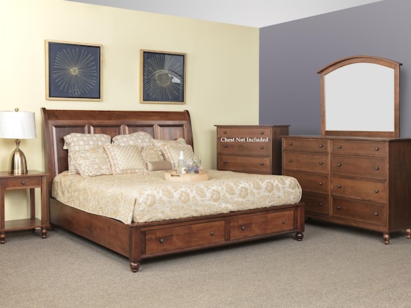 4pc King Bedroom Group