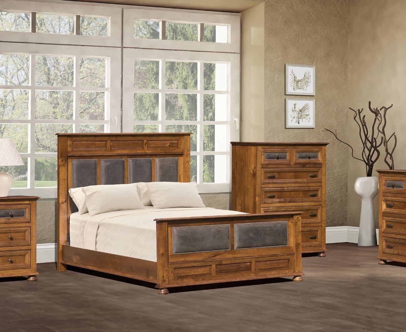 King Panel Bed