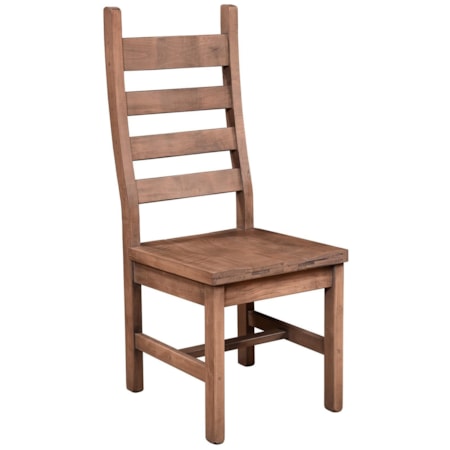 Rustic Ladder Back Side Chair