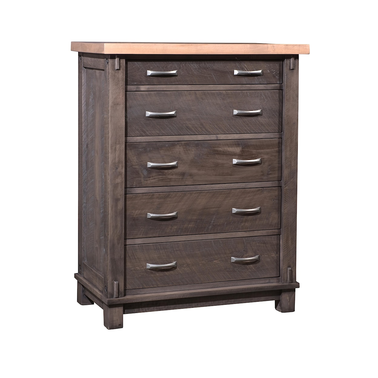 Wayside Custom Furniture Timber Bedroom 5 Drawer Chest