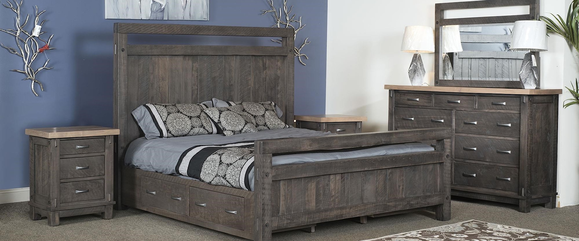 Timber Bedroom Group