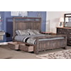 Wayside Custom Furniture Timber Bedroom King Storage Bed