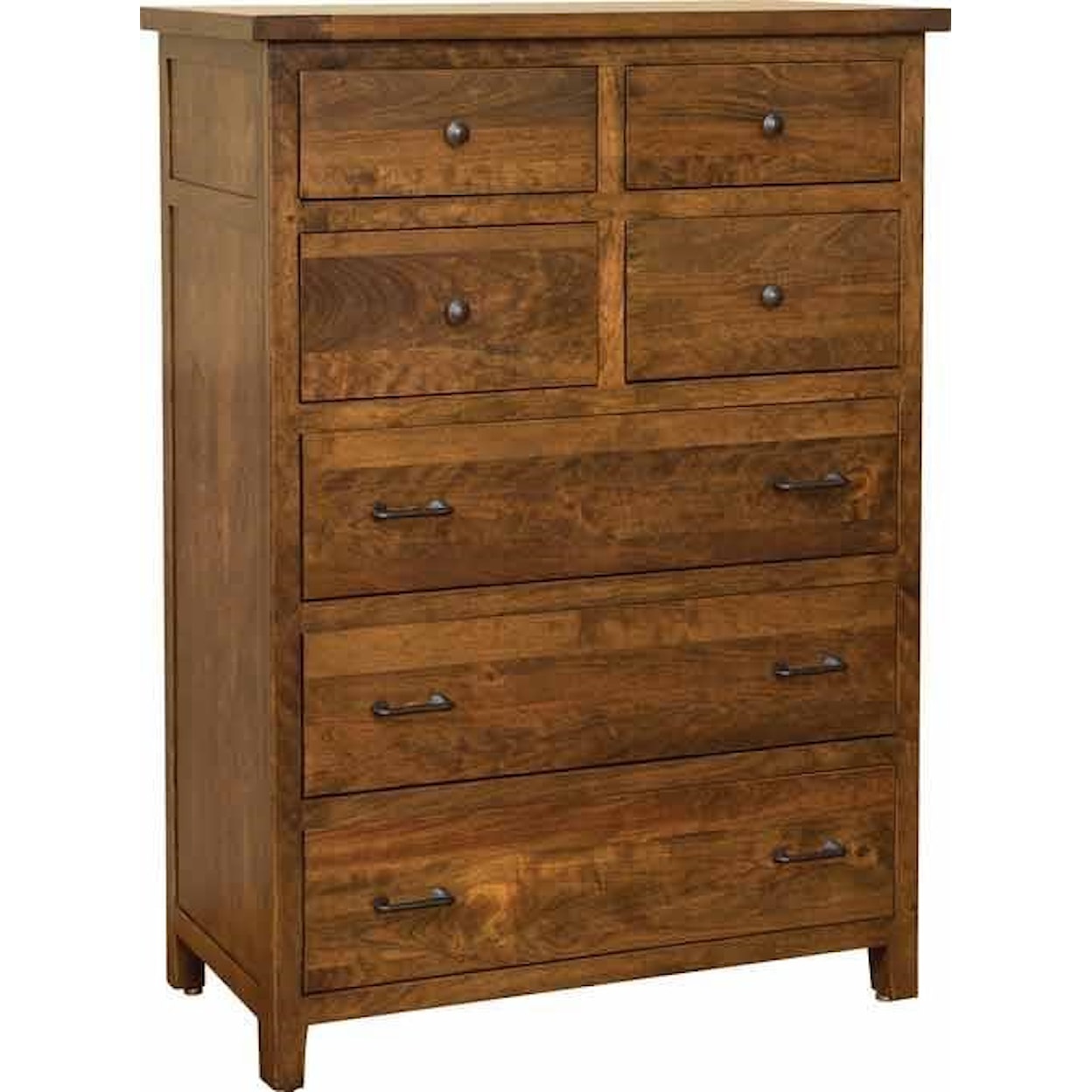 Wayside Custom Furniture Timber Mill 7 Drawer Chest