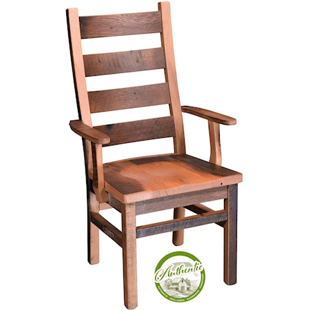 Reclaimed Barnwood Arm Chair