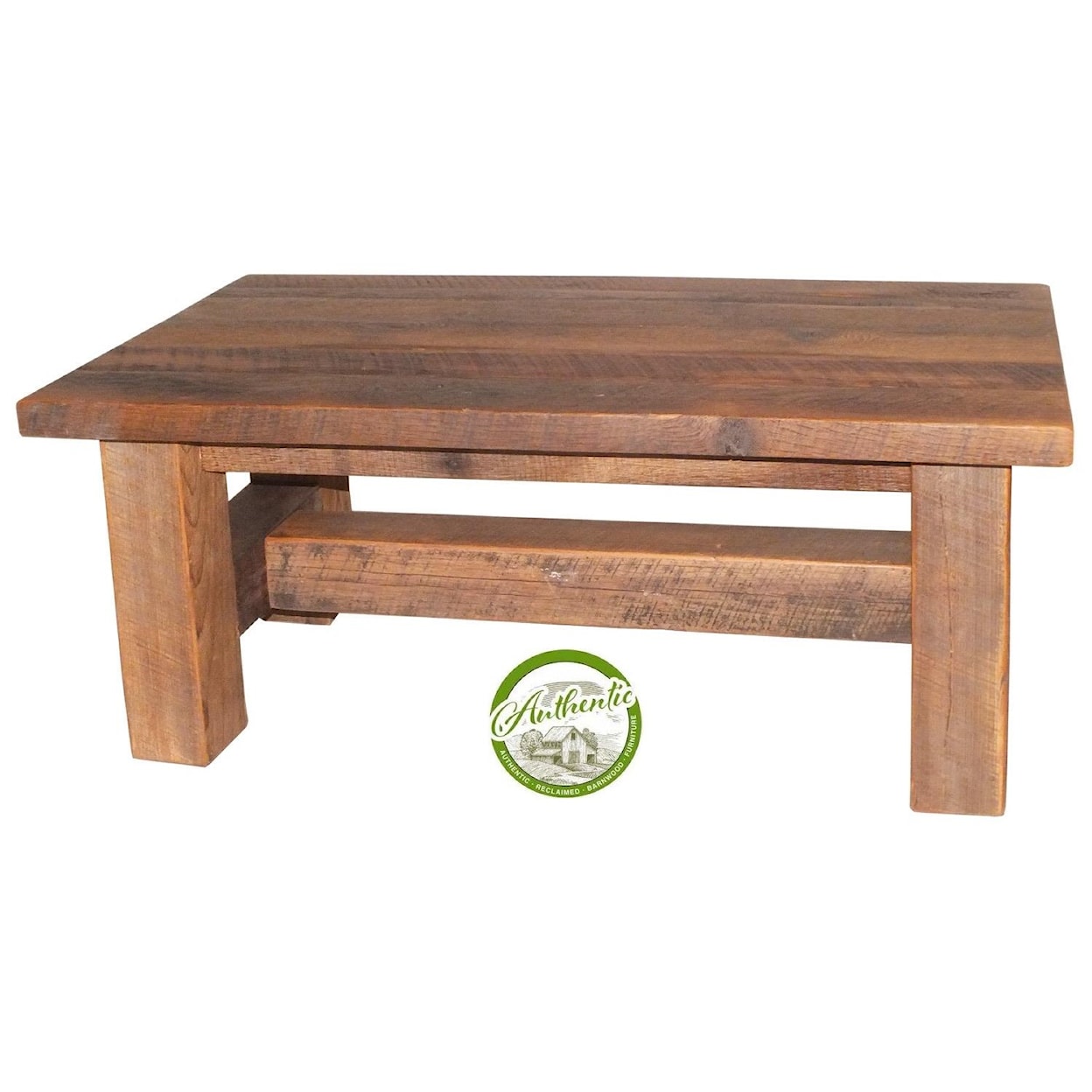 Urban Barnwood Furniture Grove Reclaimed Barnwood Cocktail Table