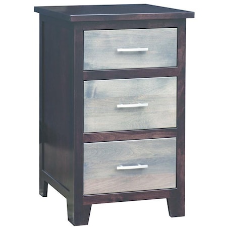 3 Drawer Nightstand