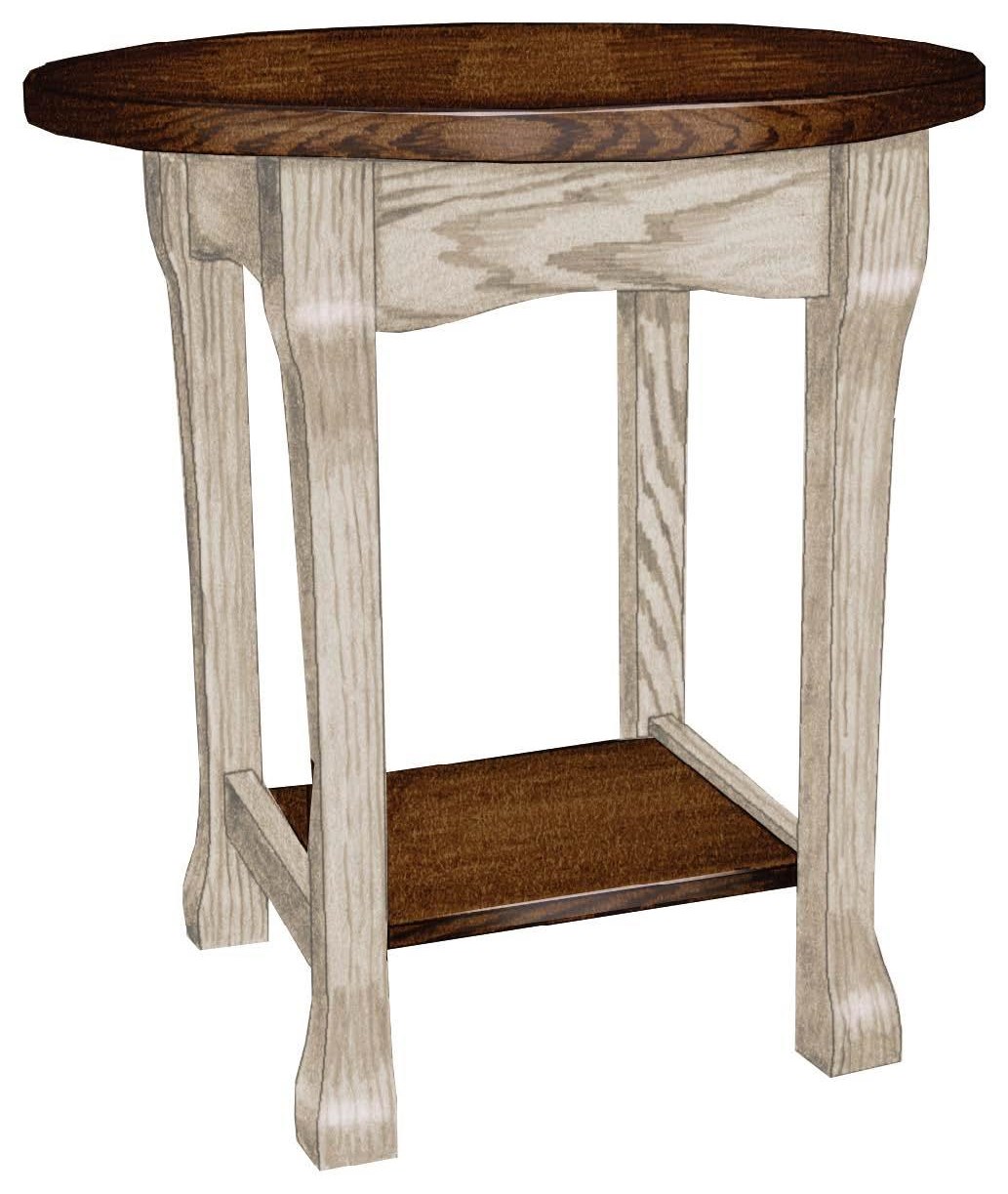 Round End Table