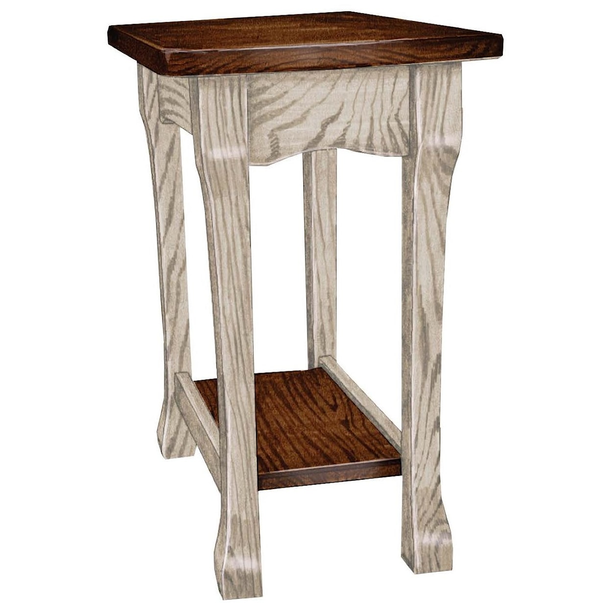 Wayside Custom Furniture Fairfield Chairside Table