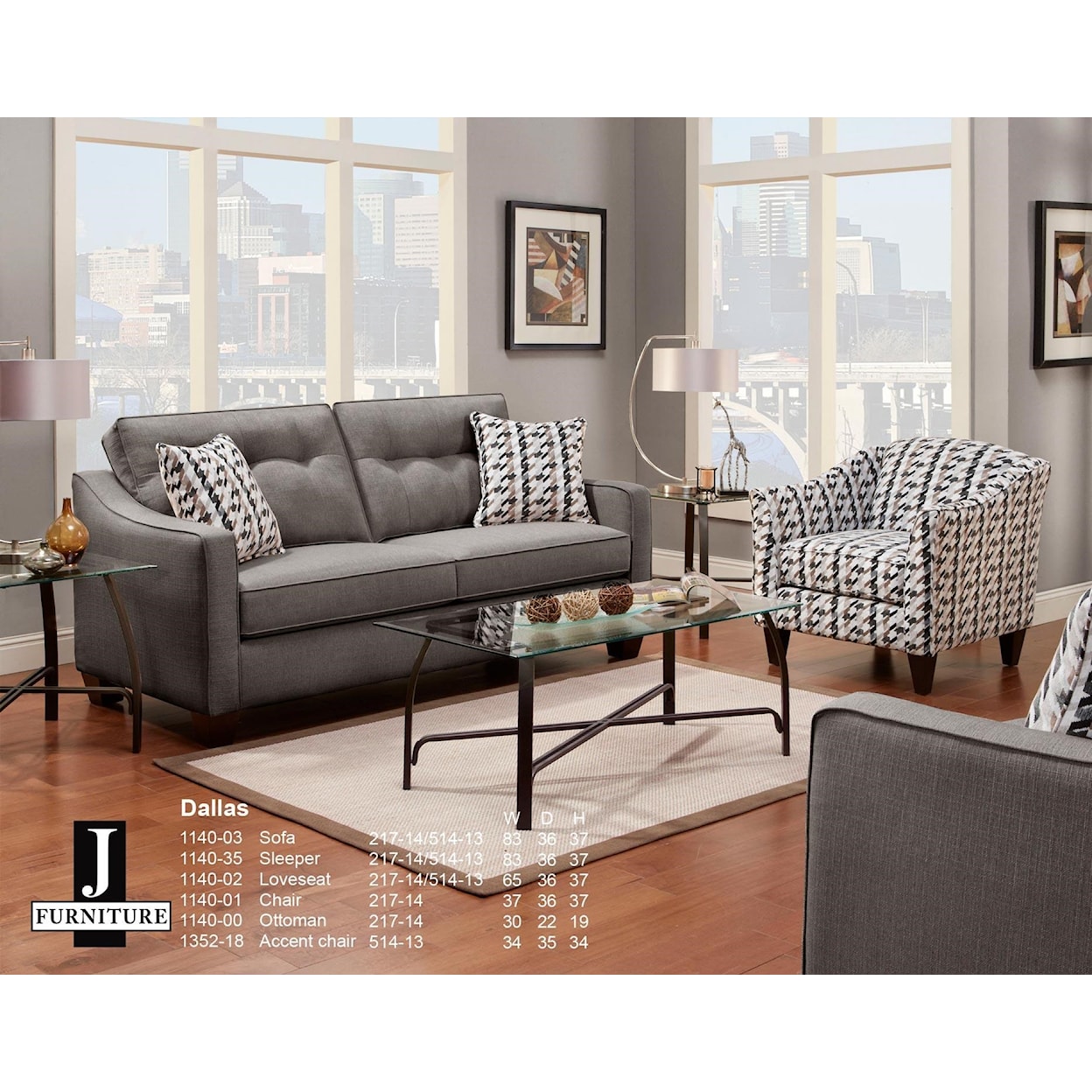 Wayside Furniture Dallas - 1140 Dallas Sofa