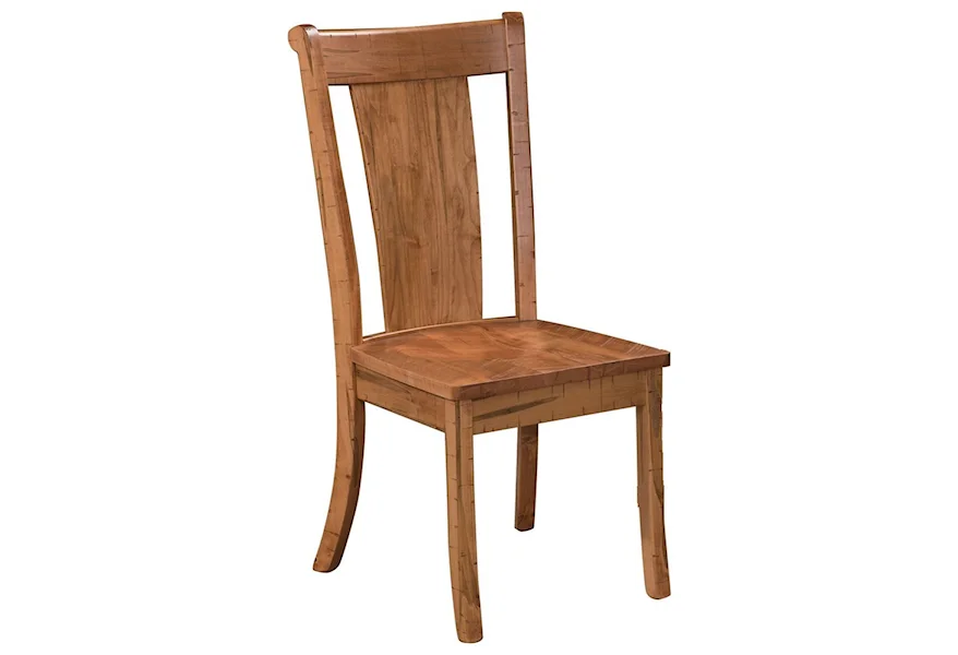 Brady Customizable Dining Chair by Weaver Woodcraft at Saugerties Furniture Mart