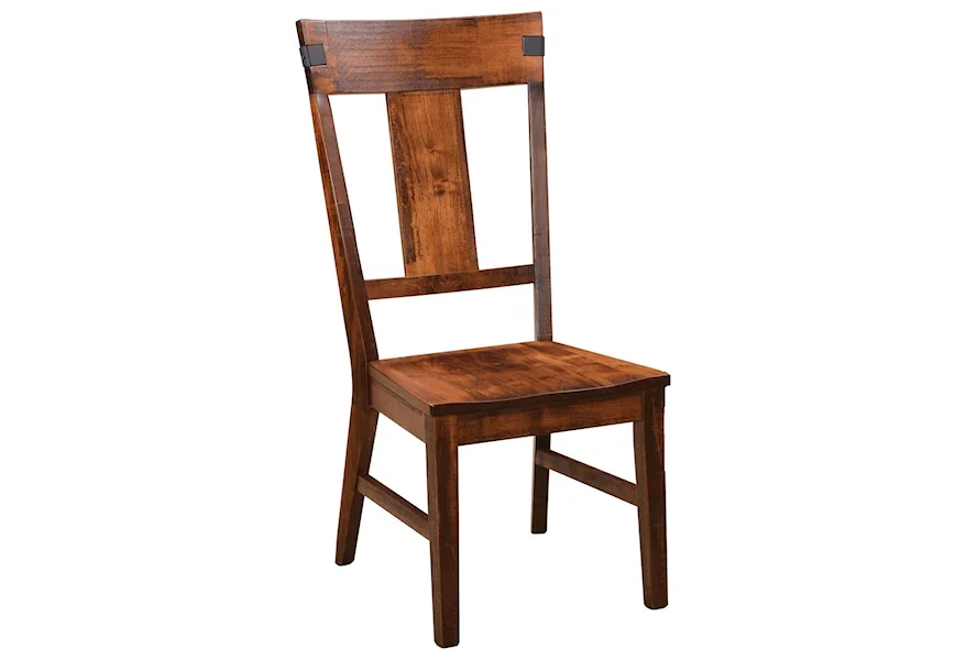 Lahoma Customizable Dining Side Chair by Weaver Woodcraft at Saugerties Furniture Mart