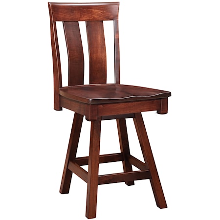 Aurora 24" Swivel Stool