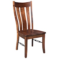 Customizable Solid Wood Dining Side Chair