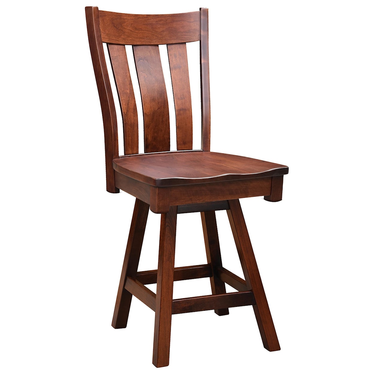 Wengerd Wood Products Bayberry 24" Swivel Stool