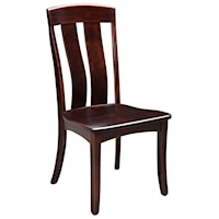 Customizable Solid Wood Dining Side Chair