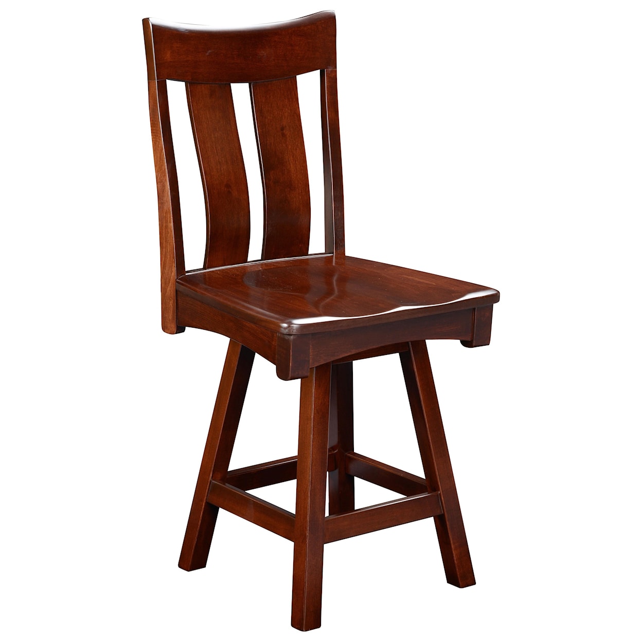 Wengerd Wood Products Galion G2 24" Swivel Stool