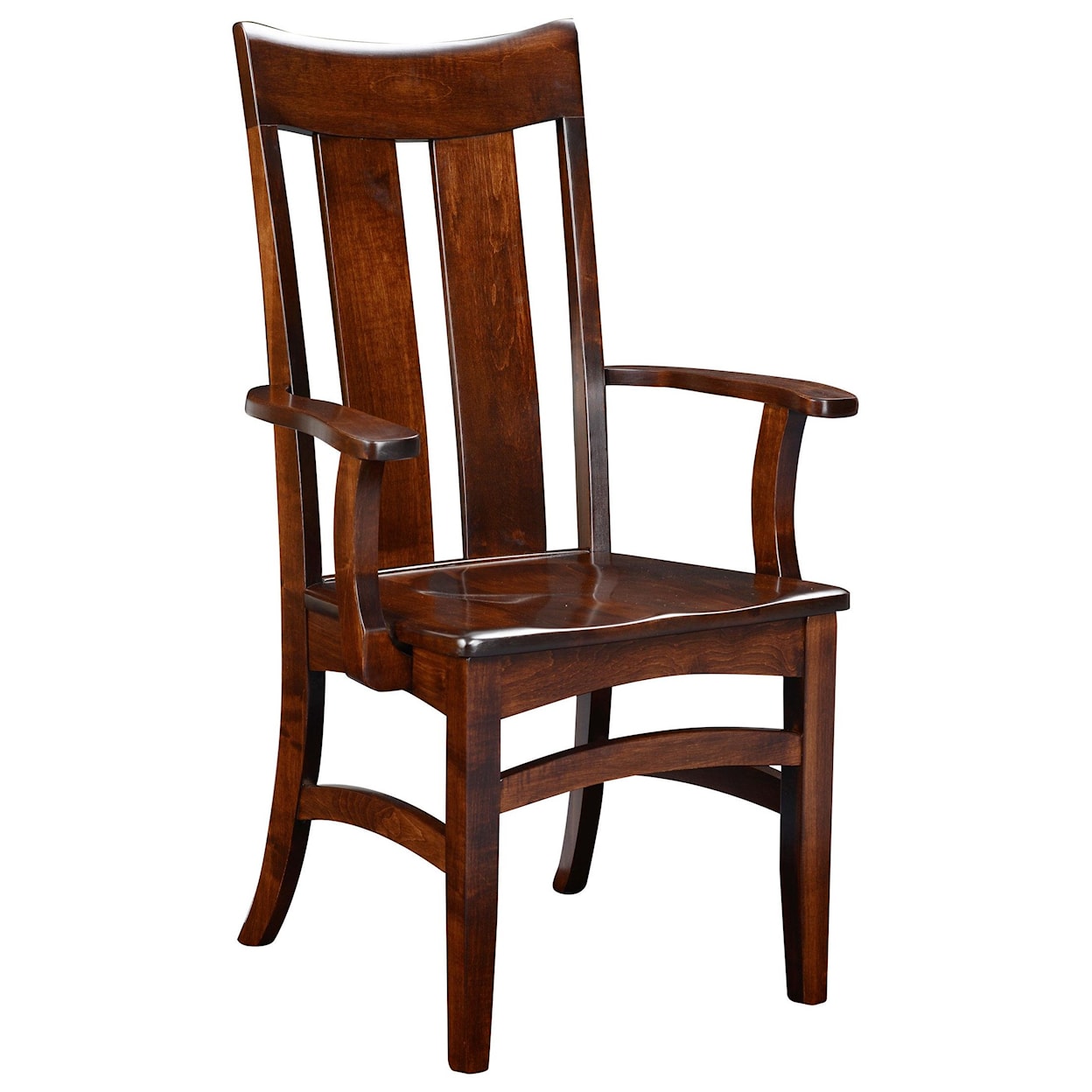 Wengerd Wood Products Galion Shaker Arm Chair