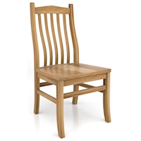 Customizable Solid Wood Dining Side Chair