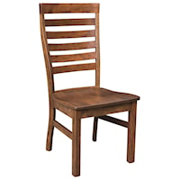 Customizable Solid Wood Dining Side Chair