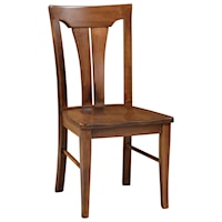 Customizable Solid Wood Dining Side Chair