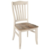 Customizable Solid Wood Dining Side Chair