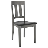 Customizable Solid Wood Dining Side Chair