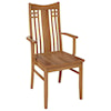 Wengerd Wood Products Peoria Arm Chair