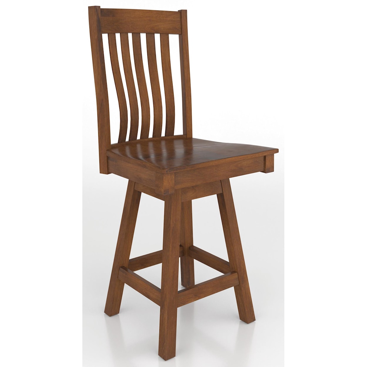 Wengerd Wood Products Rockpoint 24" Swivel Stool