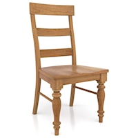 Customizable Solid Wood Dining Side Chair