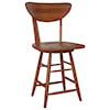 Wengerd Wood Products Seymour 24" Swivel Stool