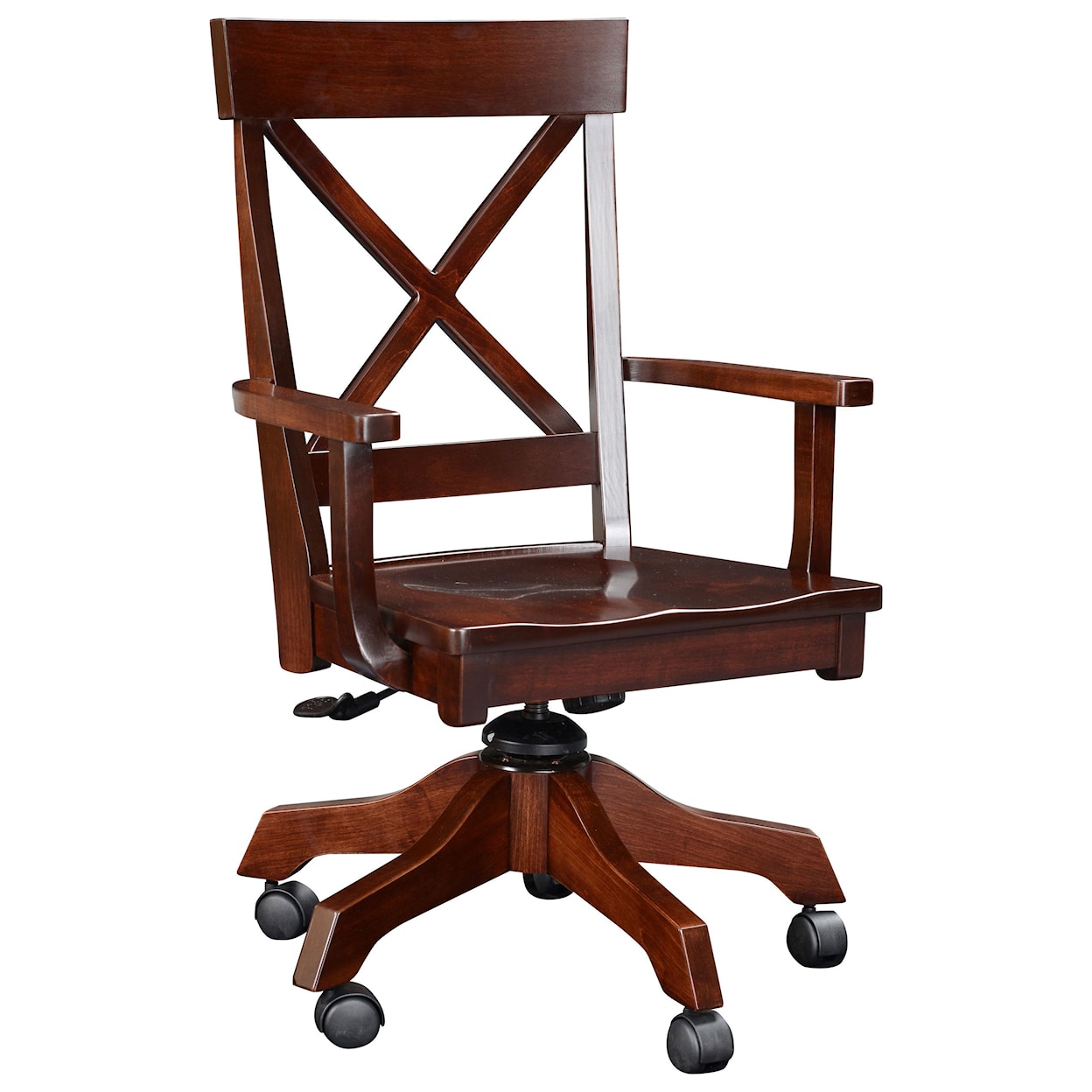 Wengerd Wood Products Singleton Desk Chair