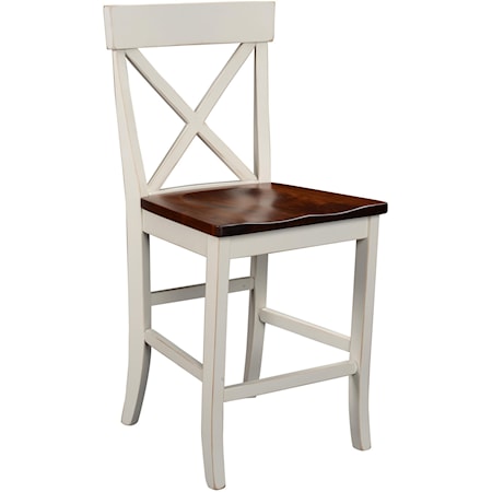 24" Stationary Stool