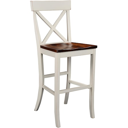 30" Stationary Stool