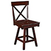 Wengerd Wood Products Singleton 24" Swivel Stool