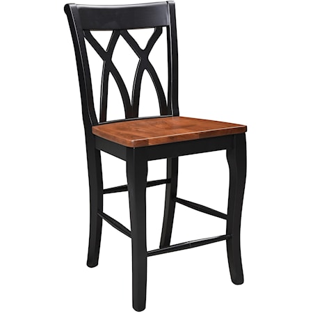 24" Stationary Stool