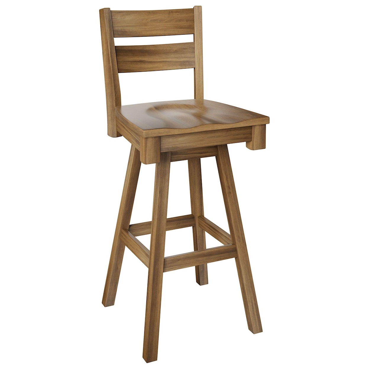 Wengerd Wood Products Winston 30" Swivel Stool