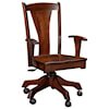 Wengerd Wood Products Woodville Desk Chair
