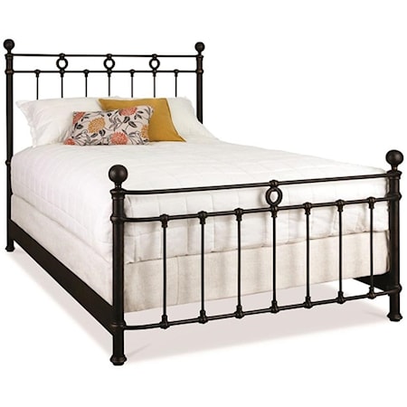 Latif Iron Queen Bed