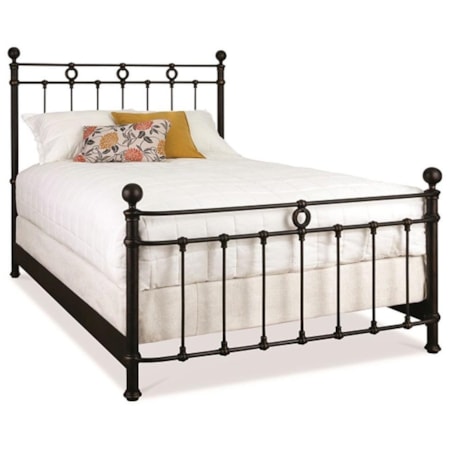 Latif Iron Queen Bed