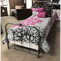 Premium Wesley Allen Twin Metal Bed  WHILE THEY LAST