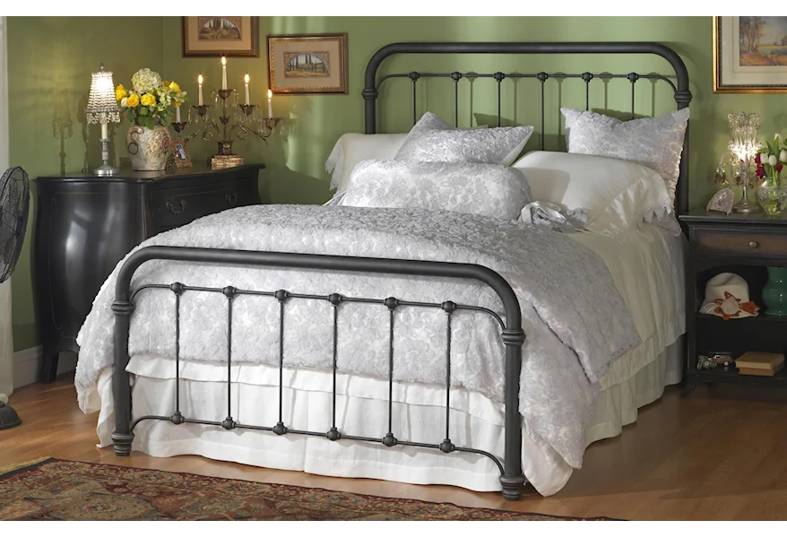 Iron Beds King Braden Bed by Wesley Allen at Baer's Furniture