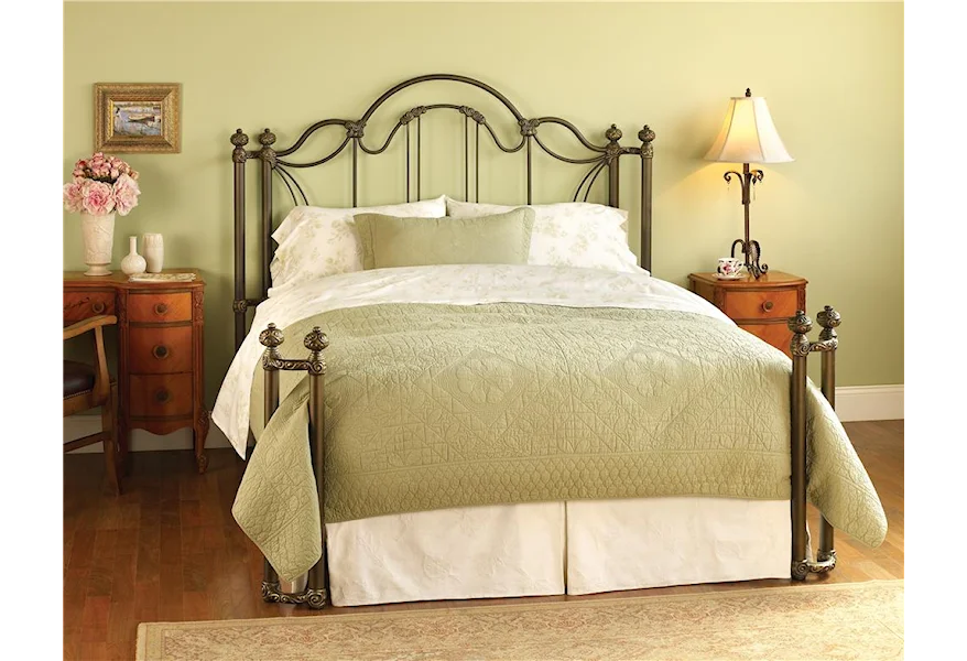 Iron Beds King Marlow Iron Bed by Wesley Allen at Baer's Furniture