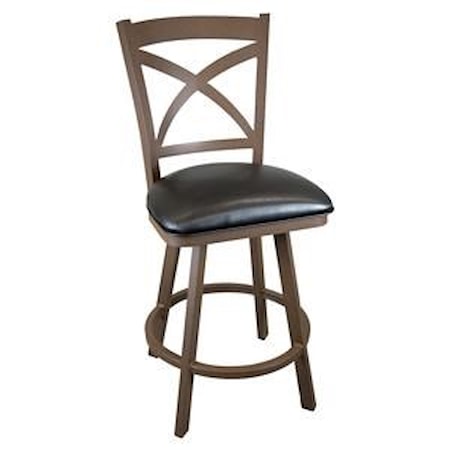 30" Bar Height Swivel Stool