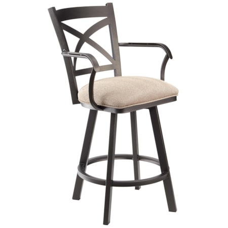 26" Counter Height Swivel Stool