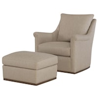 Houston Swivel Chair (Fabric Version)