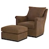 Wesley Hall Accent Chairs and Ottomans Houston Swivel Chair